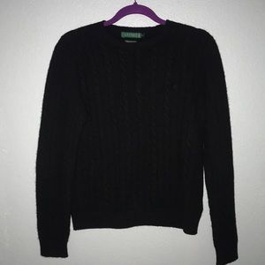 Lauren Ralph Lauren 100% Cashmere Medium Sweater